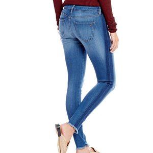 William Rast Perfect Skinny Blue Jeans Juniors 27